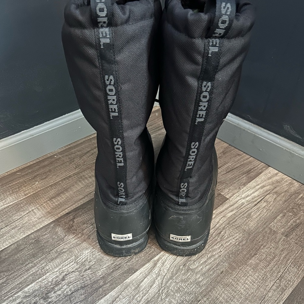 Sorel Black Glacier XL Winter Boots - Picture 4 of 8